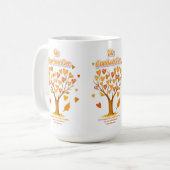 'The Gratitude Tree' Mug コーヒーマグカップ (正面左)