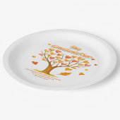 'The Gratitude Tree' Paper Plate ペーパープレート (アングル)