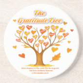 The Gratitude Tree Sandstone Coaster コースター (正面)