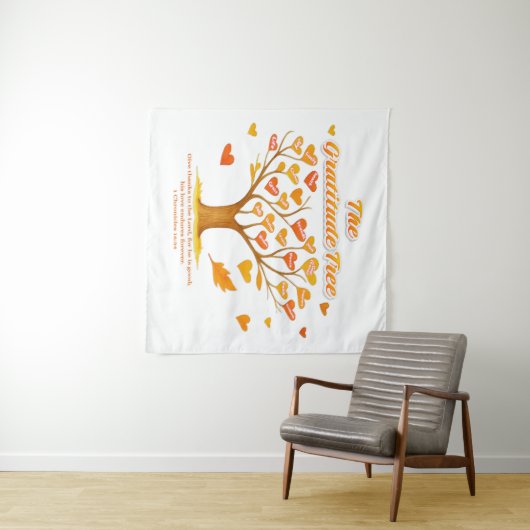 'The Gratitude Tree' Tapestry タペストリー (インサイチュ(横))