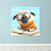 The Gravity of Stories キャンバスプリント (インサイチュ (ウッドフロア))