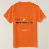 The Great Barbecue Civil War Tシャツ (デザイン裏面)