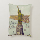 The Great Bartholdi Statue, Statue of Liberty アクセントクッション (裏面(縦))