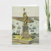 The Great Bartholdi Statue, Statue of Liberty カード (正面)
