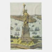 The Great Bartholdi Statue, Statue of Liberty キッチンタオル (縦)