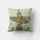 The Great Bartholdi Statue, Statue of Liberty クッション (裏面)