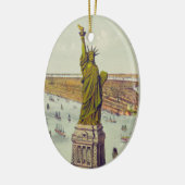 The Great Bartholdi Statue, Statue of Liberty セラミックオーナメント (左)