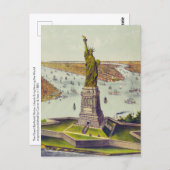 The Great Bartholdi Statue, Statue of Liberty ポストカード (正面/裏面)