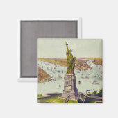 The Great Bartholdi Statue, Statue of Liberty マグネット (正面/裏面)