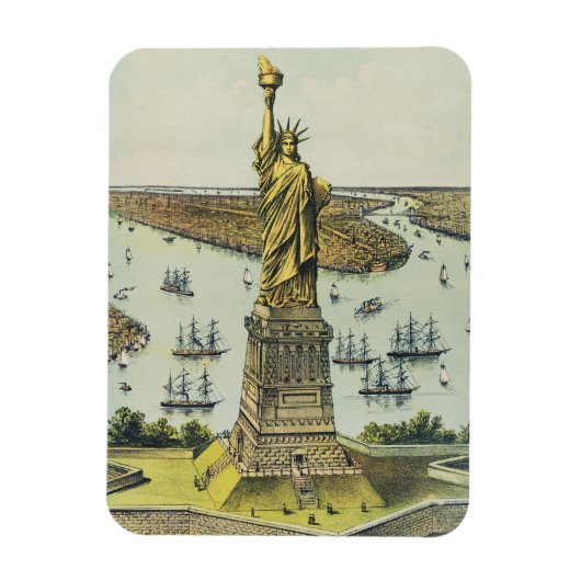 The Great Bartholdi Statue, Statue of Liberty マグネット (縦)