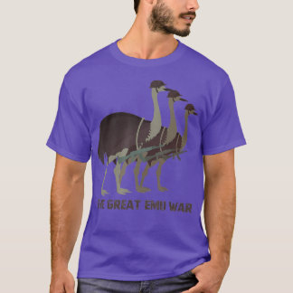 The Great Emu War Of 1932 Emus Australia Bird Tシャツ