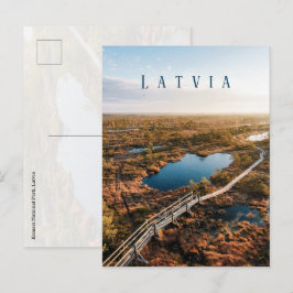 The Great Kemeri Bog Boardwalk, Latvia ポストカード