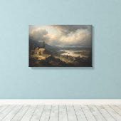 The Great Lake キャンバスプリント (インサイチュ (ウッドフロア))