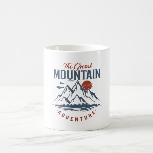 The Great Mountain Adventure コーヒーマグカップ (中央)
