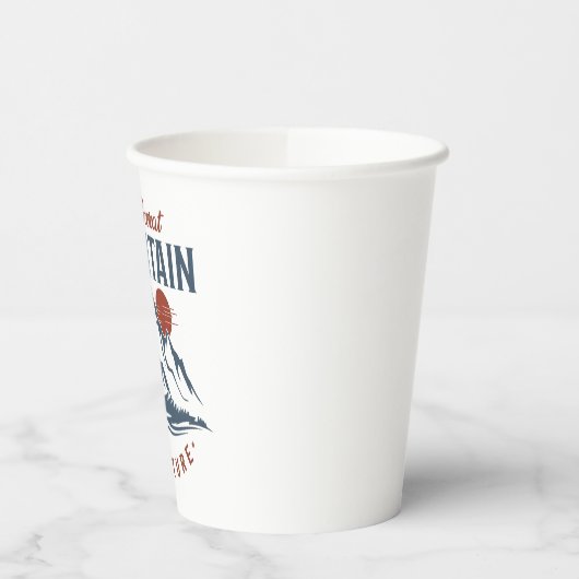 The Great Mountain Adventure 紙コップ (左)