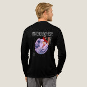 The Great Nerd Wave トライブレンドＴシャツ (背面全体)