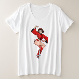 The Great Nerd Wave プラスサイズTシャツ