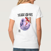 The Great Nerd Wave Tシャツ (裏面)