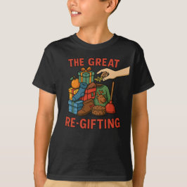 The Great Re-Gifting – Funny White Elephant Christ Tシャツ