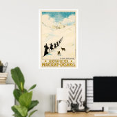 The Great Saint Bernard Pass Chemin-de-Fer ポスター (ホームオフィス)