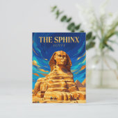 The Great Sphinx Egypt ポストカード (スタンド正面)