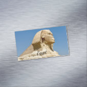 The Great Sphinx of Giza against a clear blue sky, マグネット名刺 (インサイチュ)