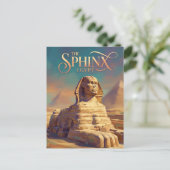The Great Sphinx of Giza Egypt ポストカード (スタンド正面)