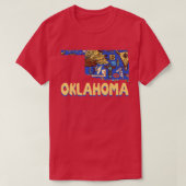 The Great State of Oklahoma Indian Native American Tシャツ (デザイン正面)