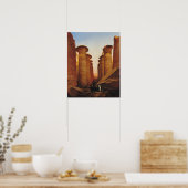 The Great Temple of Amun at Karnak ポスター (キッチン)