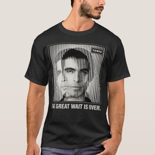 THE GREAT WAIT IS OVER - Oasis Band T-Shirt Tシャツ (正面)