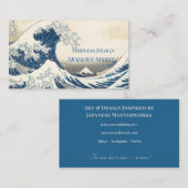 The Great Wave  Business Card 名刺 (正面/裏面)