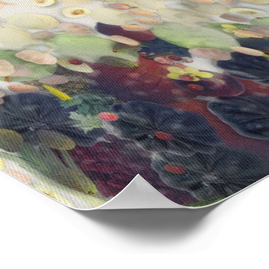 The Great Wave Of Honeydew Melon Fine Art Spoof ポスター (角)