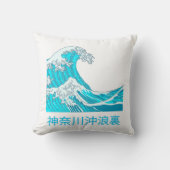 The great wave of kanagawa クッション (正面)