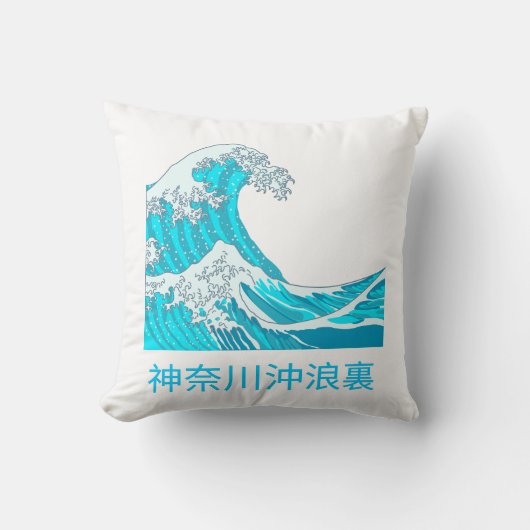 The great wave of kanagawa クッション (正面)