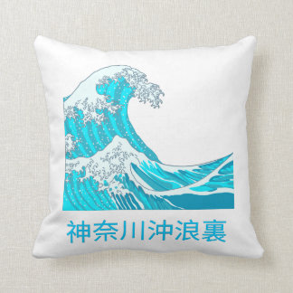 The great wave of kanagawa クッション