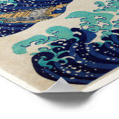 The Great Wave of Kanagawa ポスター (角)