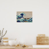 The Great Wave of Kanagawa ポスター (キッチン)