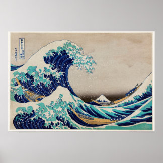 The Great Wave of Kanagawa ポスター
