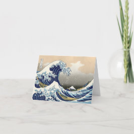 The Great Wave of Kanagawa - Katsushika Hokusai カード