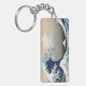The Great Wave of Kanagawa - Katsushika Hokusai キーホルダー (正面左)