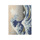 The Great Wave of Kanagawa - Katsushika Hokusai  ノートパッド (回転)