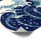 The Great Wave of Kanagawa - Katsushika Hokusai ポスター (角)