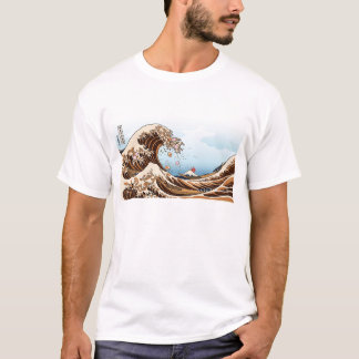 The Great Wave of Ramen - Funny Hokusai Ukiyo-e Pa Tシャツ