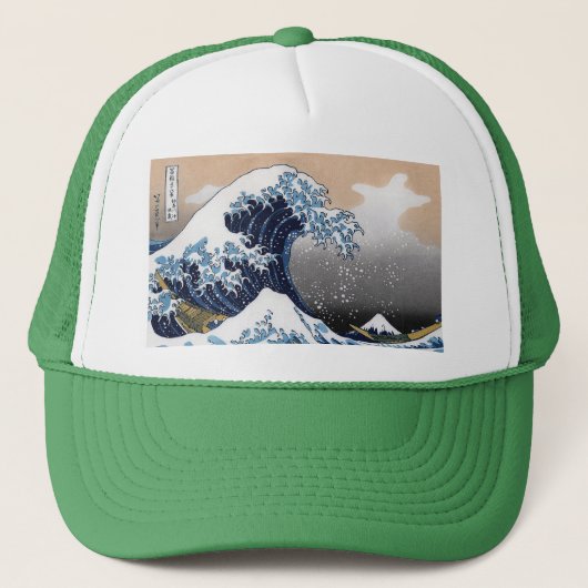 “The Great Wave off Kanagawa” キャップ (正面)