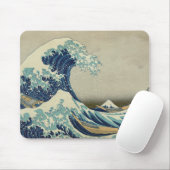 The Great Wave off Kanagawa マウスパッド (マウス)