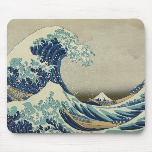 The Great Wave off Kanagawa マウスパッド (正面)