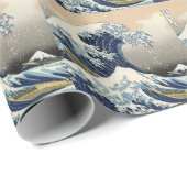 The Great Wave off Kanagawa ラッピングペーパー (ロールコーナー)