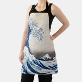 The Great Wave off Kanagawa by Hokusai Art エプロン (インサイチュ)