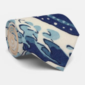 The Great Wave off Kanagawa Hokusai ネクタイ (ロール)
