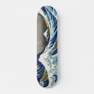 The Great Wave off Kanagawa Hokusai Katsushika スケートボード
